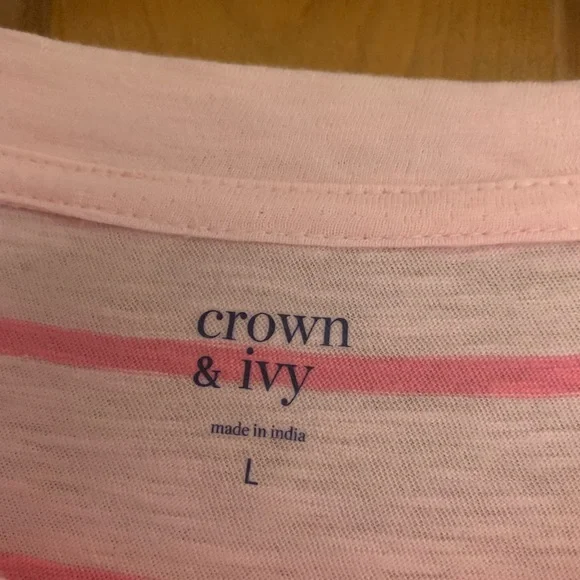 Crown and Ivy stripe top - Picture 3 of 4